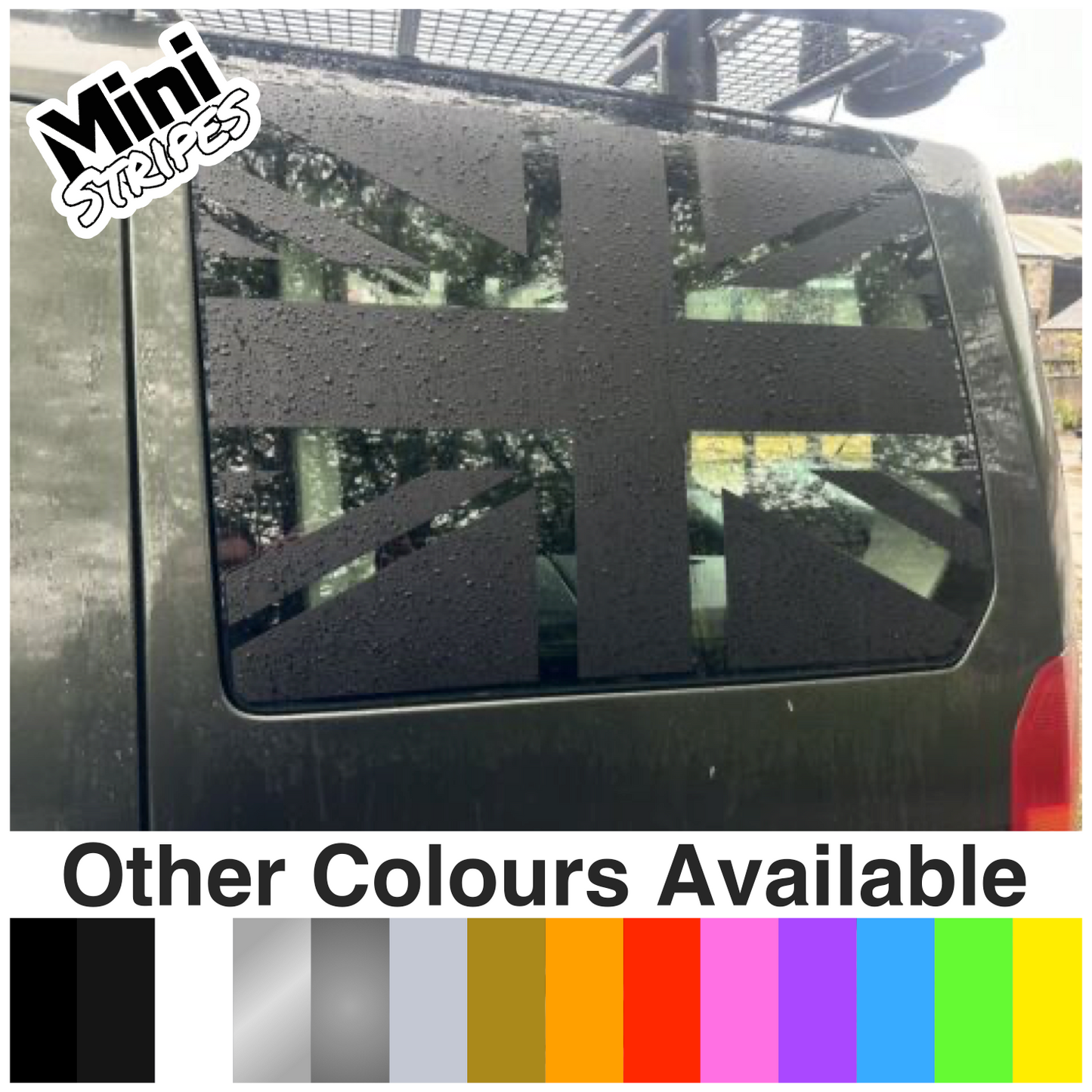 Land Rover Discovery 3/4 Window Union Jack Graphics