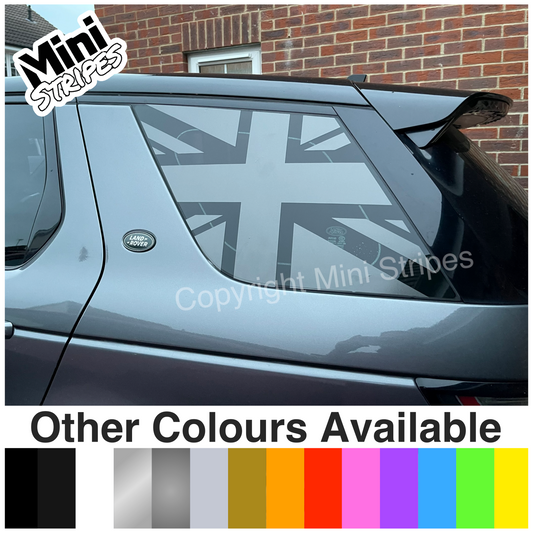 Land Rover Discovery Sport Window Union Jack Graphics