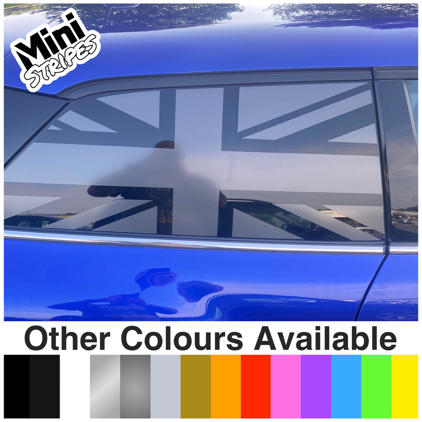 Mini Paceman Union Jack Windows