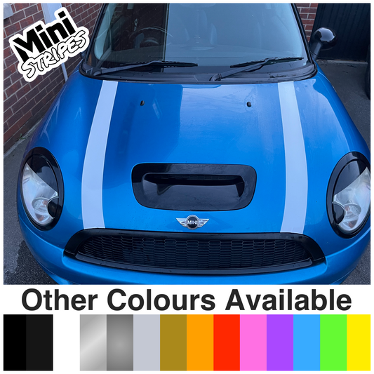 Mini Bonnet Stripes - Side Fitting Standard Racing Stripes