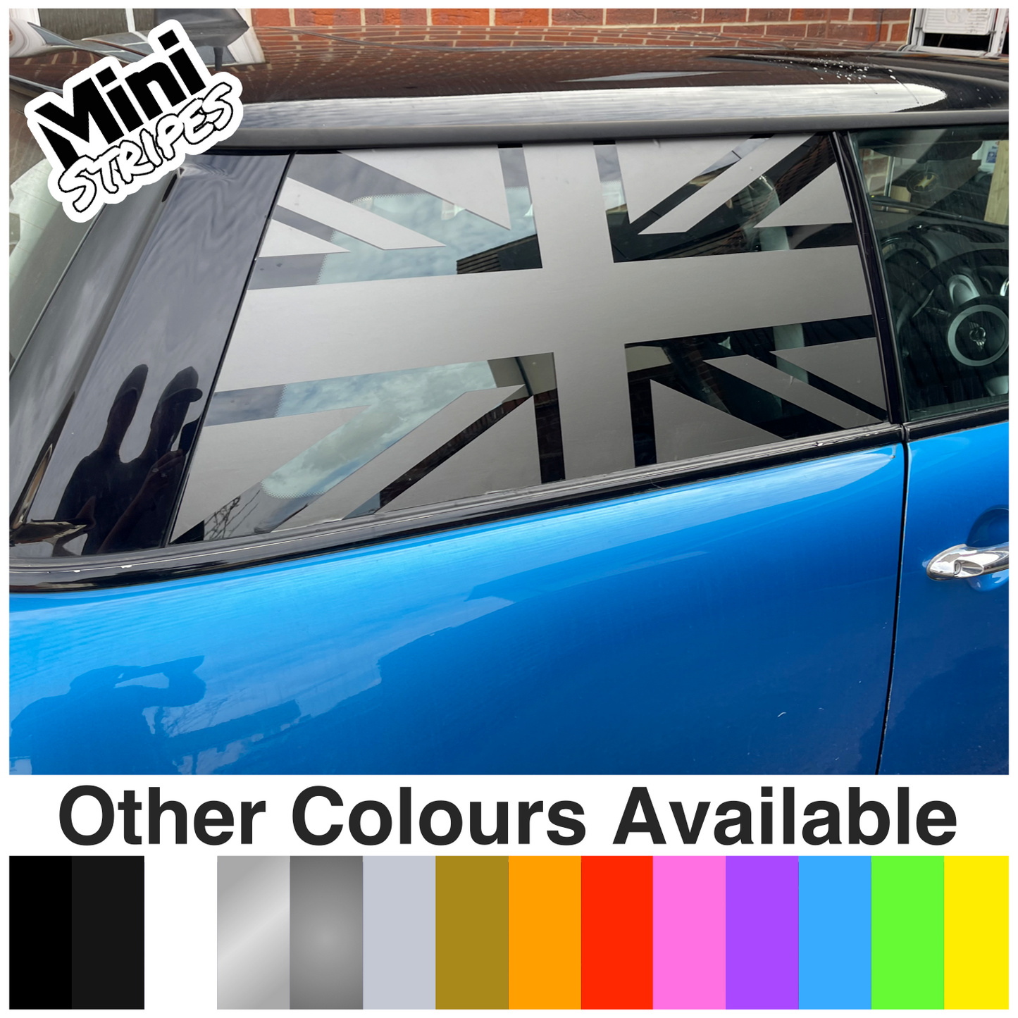 Mini R56 Union Jack Windows