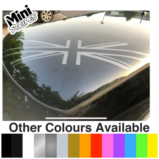 Mini Corner Inverted Union Jack Roof Graphics